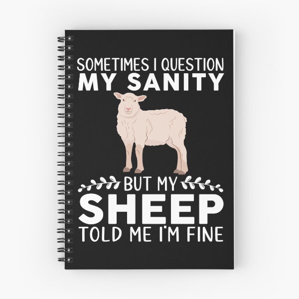 Item preview, Sometimes I Question My Sanity But My Sheep designed and sold by OX-tright.