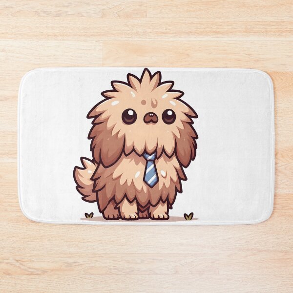 Item preview, Kawaii Fluffy Griffon With Tie designed and sold by CanvasCutie.