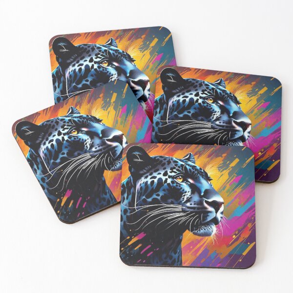 Item preview, Black Leopard HD illustrations Zoo Pals Animal Cutest T-Shirts designed and sold by sportsimpact.