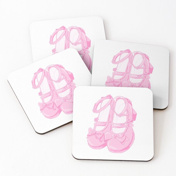 Item preview, pink shoes with bow designed and sold by elisabetaaa.