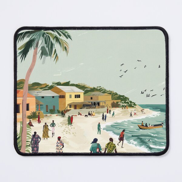 Item preview, Gambia Digital Illustration designed and sold by ComicsFactory.