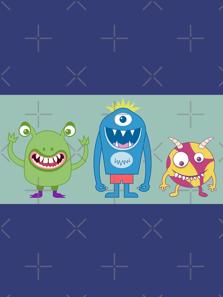 Friendly monster happy fun by RGB-Ginger