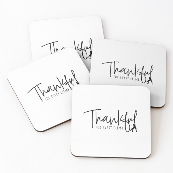 Item preview, Thankful For Every Climb | Rock Climbing designed and sold by Designwith8.