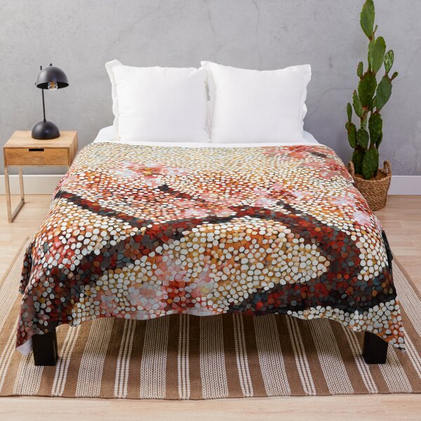Artikelvorschau, Pfirsichblumen-Blumenmosaik entworfen und verkauft von Careful Disorder.