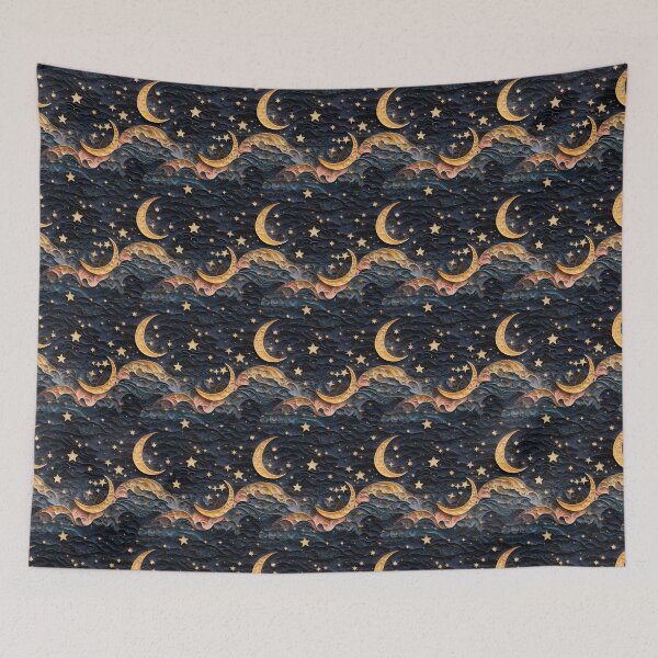 Item preview, detailed paper art Cresent  moon designed and sold by YuliaHulia.