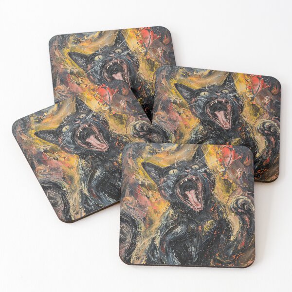 Item preview, Black Alley Cat designed and sold by OccultDreams.