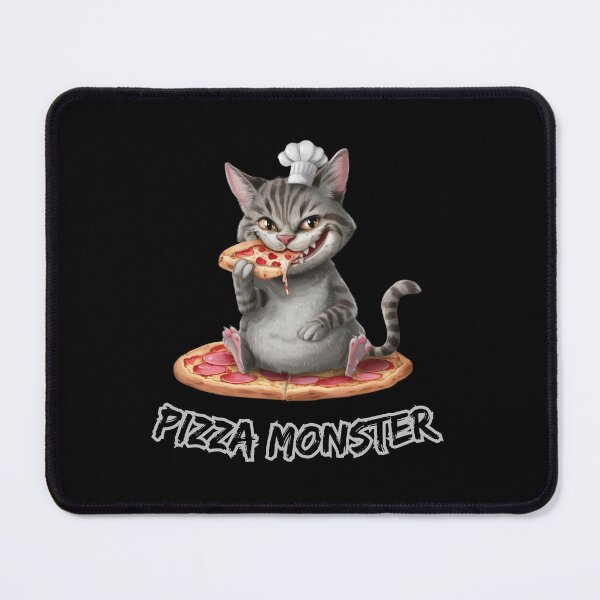Item preview, Pizza Monster Cat 2 designed and sold by Psycho-Crazy.