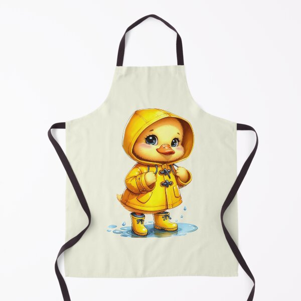 Item preview, Sweet Duckling in Raincoat designed and sold by Delemore Art.
