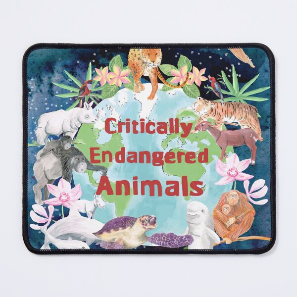 Item preview, Critically Endangered Animals designed and sold by SallyJTaylor.