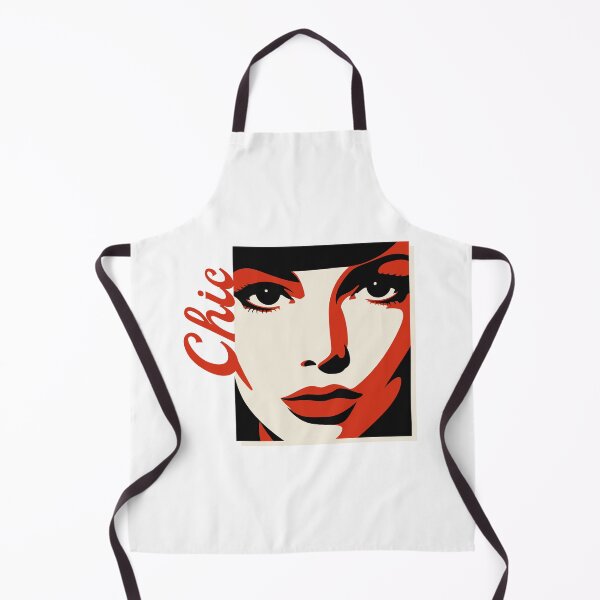 Item preview, Chic woman face retro designed and sold by aipolohu.