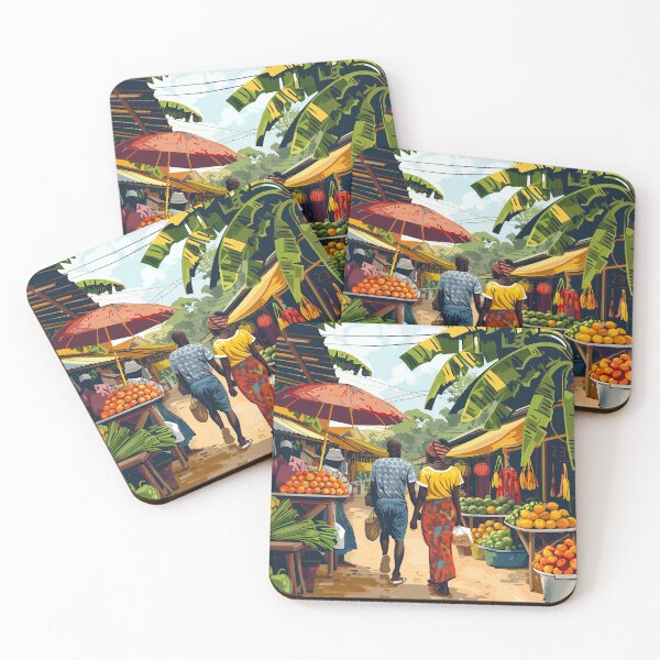 Item preview, Ghana Digital Illustration designed and sold by ComicsFactory.