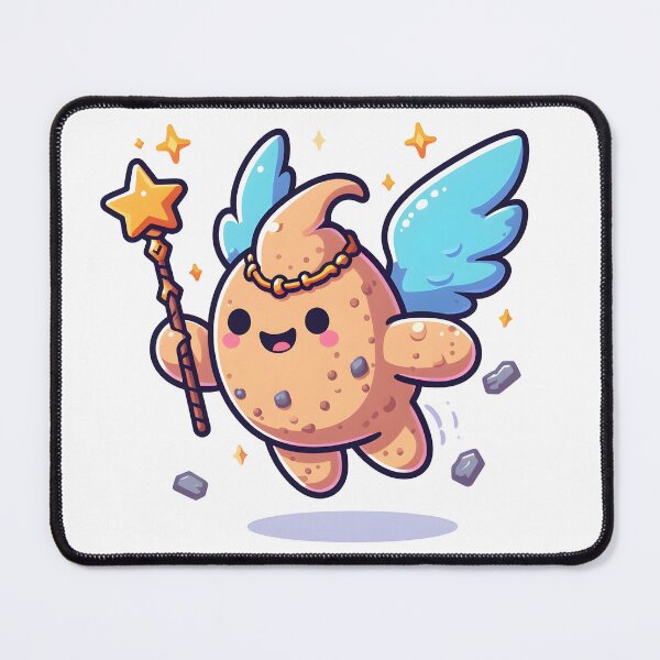 Item preview, Kawaii Charming Golem With A Magical Wand designed and sold by CanvasCutie.
