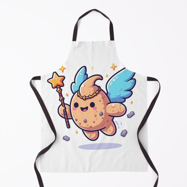 Item preview, Kawaii Charming Golem With A Magical Wand designed and sold by CanvasCutie.