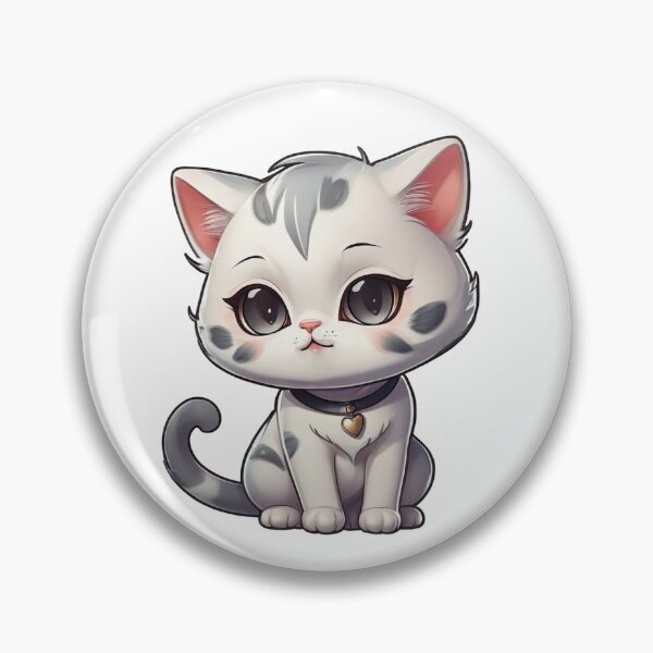 Item preview, Dizzy Grey Cat designed and sold by JJCatShop.