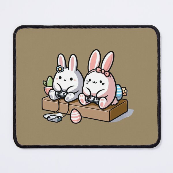 Item preview, Easter Peeps: Cute Animals Playing Video Games Sticker designed and sold by zax454.