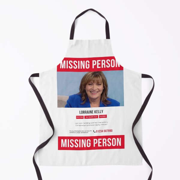 Item preview, Lorraine Kelly Missing Poster designed and sold by greggfriedrice.
