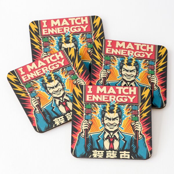 Item preview, I Match Energy designed and sold by OldSchoolRetro.