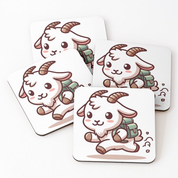 Item preview, Kawaii Goat: A Backpack designed and sold by CanvasCutie.