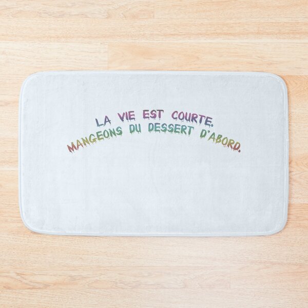 Item preview, La vie est courte. Mangeons du dessert d'abord. designed and sold by Collection de trésors .