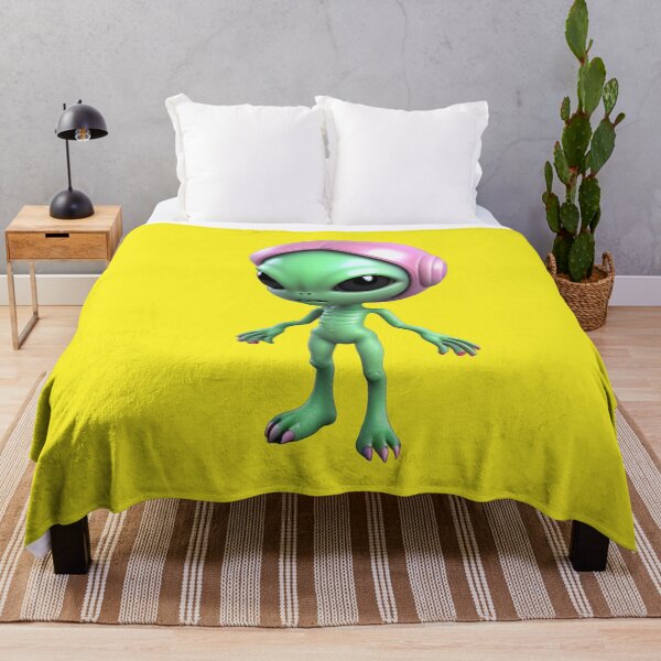 Item preview, 3D Cartoon Alien Girl designed and sold by MartineP77.