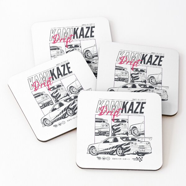 Item preview, Kamikaze Monochrome Japanese JDM Skyline R34 designed and sold by SECTOR EIGHT.