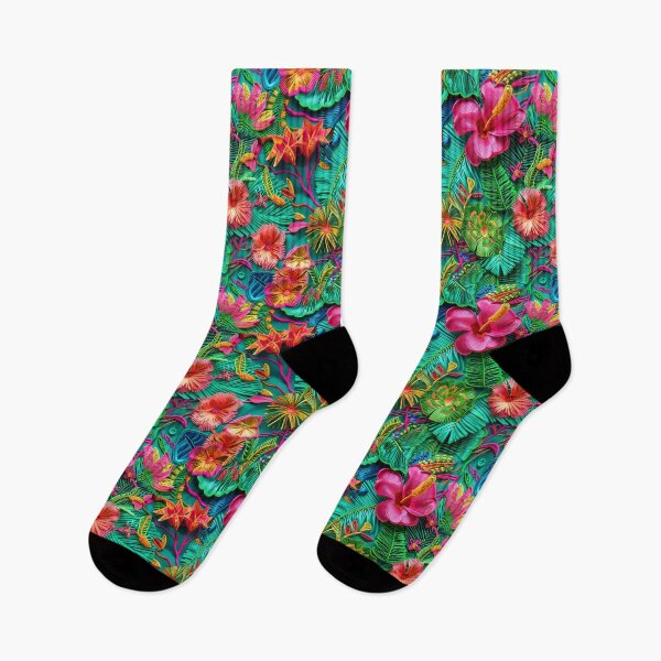 Item preview, 3d embroidery Hawaiian texture designed and sold by YuliaHulia.