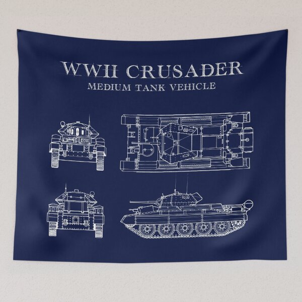 Item preview, Blueprints British Tank World War 2 designed and sold by Blok45.