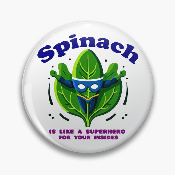 Item preview, Inner Hero Spinach -spinach day designed and sold by toobel.