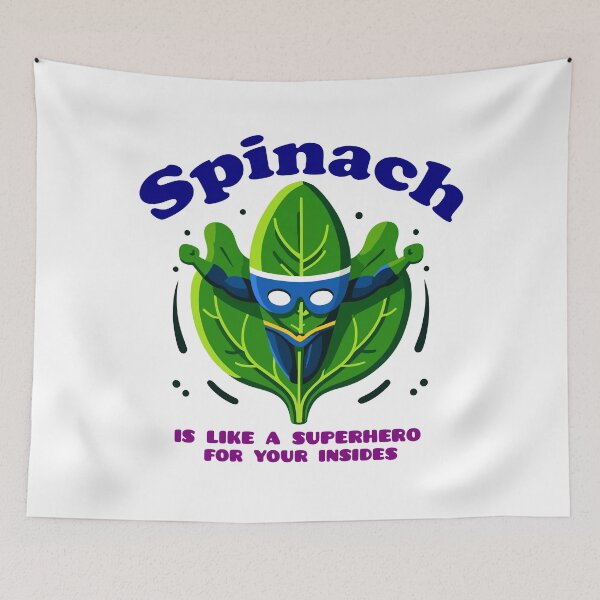 Item preview, Inner Hero Spinach -spinach day designed and sold by toobel.