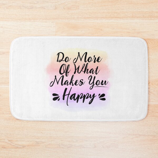 Item preview, Do More Of What Makes You Happy - Inspirational Quote 2024 designed and sold by ShopSend.