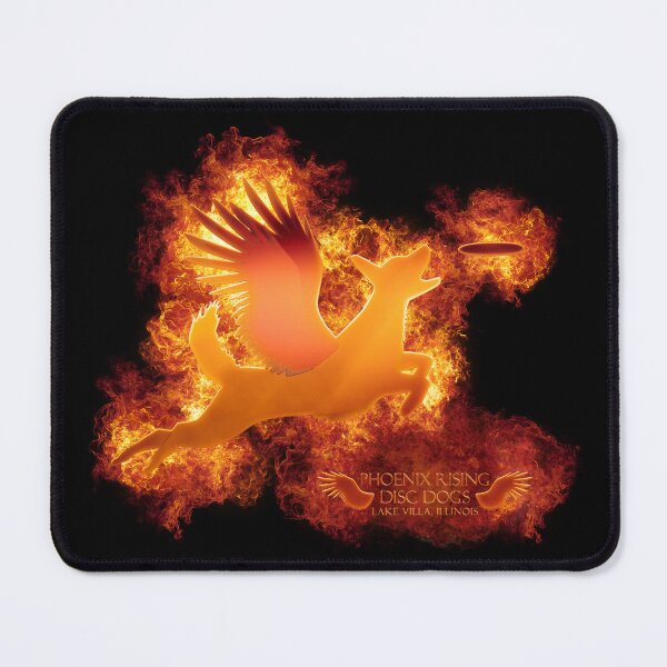 Item preview, Lake Villa Disc Dogs Logo (with flames) designed and sold by Franziska List.
