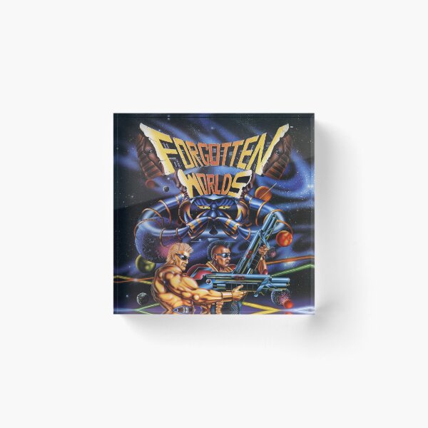Item preview, Forgotten Worlds Cover HD designed and sold by Retr0Tshirts.