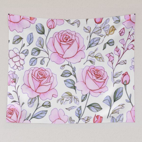 Item preview, Delicate pink roses designed and sold by Flowersonstuff.