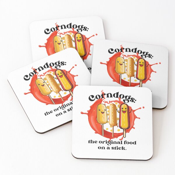 Item preview, Golden Bites: Corndogs on a Stick! designed and sold by ArchVibe.