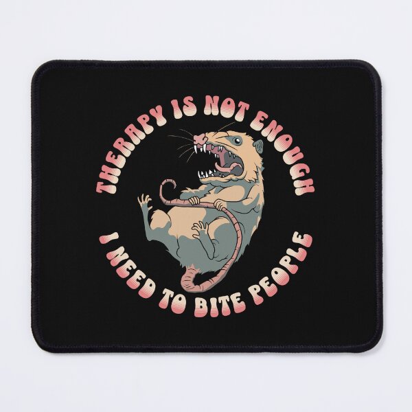 Item preview, Therapy is not enough, I need to bite people designed and sold by ValentinaHramov.