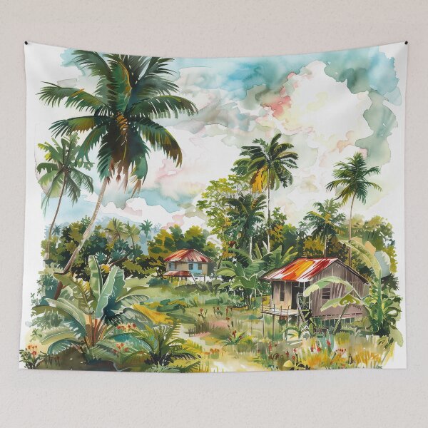 Item preview, Guyana Digital Illustration designed and sold by ComicsFactory.