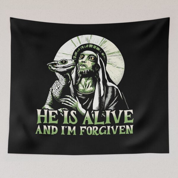 Item preview, Jesus Lizard - Easter designed and sold by ValentinaHramov.