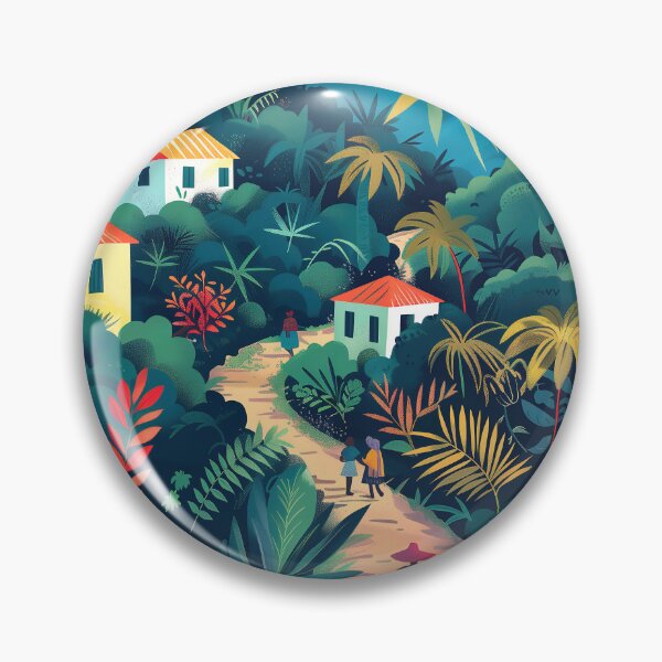 Item preview, Haiti Digital Illustration designed and sold by ComicsFactory.
