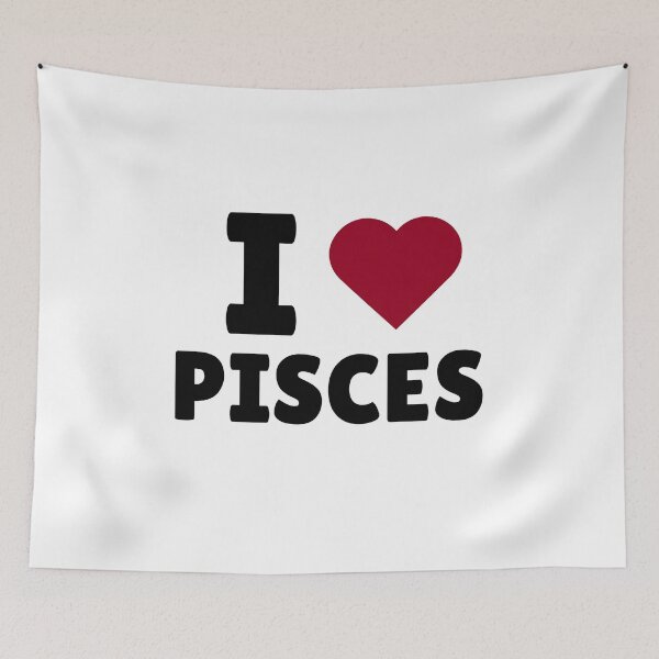 Item preview, I LOVE PISCES designed and sold by blinkart16.