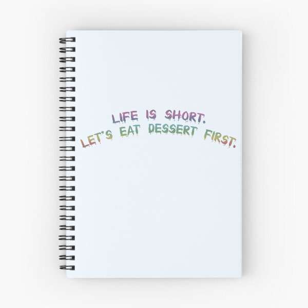 Item preview, Life is short. Let's eat dessert first. designed and sold by Collection de trésors .