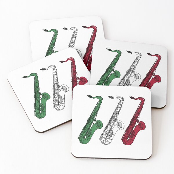 Item preview, Saxophone Italian Flag Saxophonist Sax Player Italy designed and sold by doodlerob.