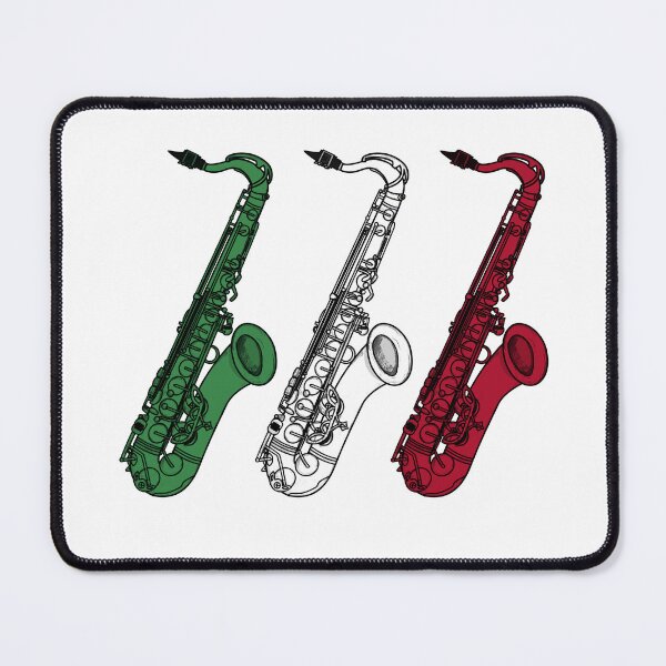 Item preview, Saxophone Italian Flag Saxophonist Sax Player Italy designed and sold by doodlerob.