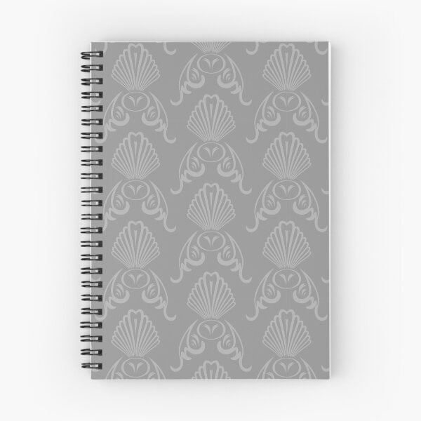 Item preview, Art-Deco Swirl – 1920s Retro Style – Grey Reversed designed and sold by Maverick51.