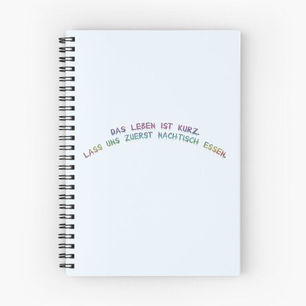 Item preview, Das Leben ist kurz. Lass uns zuerst Nachtisch essen. designed and sold by Collection de trésors .