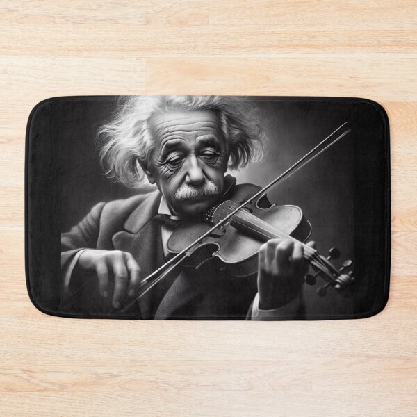 Item preview, Albert Einstein  playing the violin designed and sold by sevenmountains.
