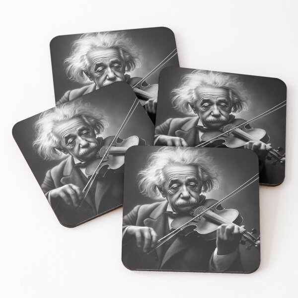 Item preview, Albert Einstein  playing the violin designed and sold by sevenmountains.