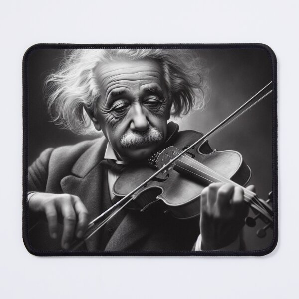 Artikelvorschau, Albert Einstein spielt Geige entworfen und verkauft von sevenmountains.