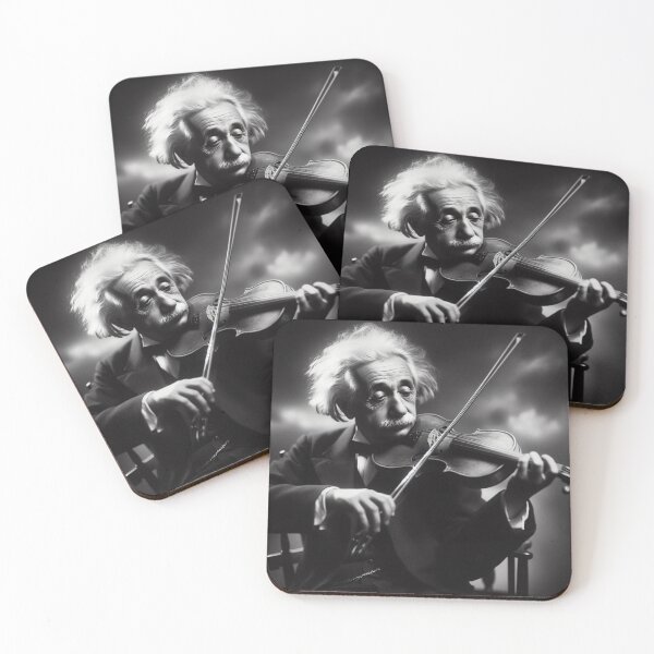 Item preview,  Albert Einstein  playing the violin designed and sold by sevenmountains.
