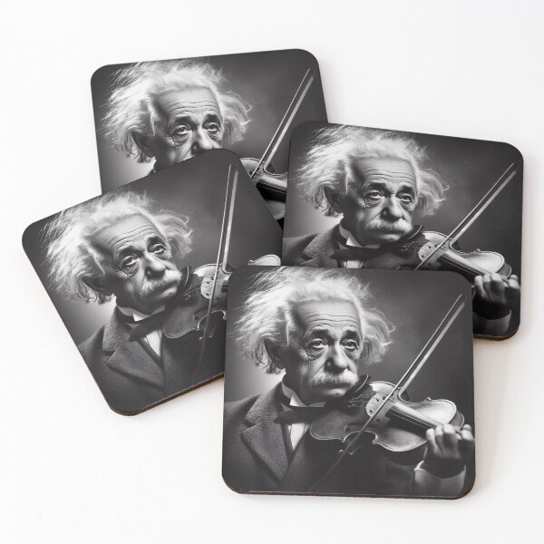 Item preview,  Albert Einstein  playing the violin designed and sold by sevenmountains.