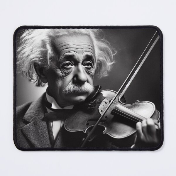 Item preview,  Albert Einstein  playing the violin designed and sold by sevenmountains.